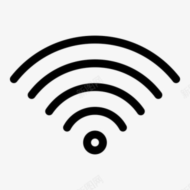 wifi强状态无线图标