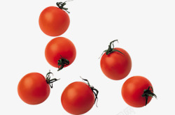 小番茄西红柿小毛辣蔬菜水果零食食品素材
