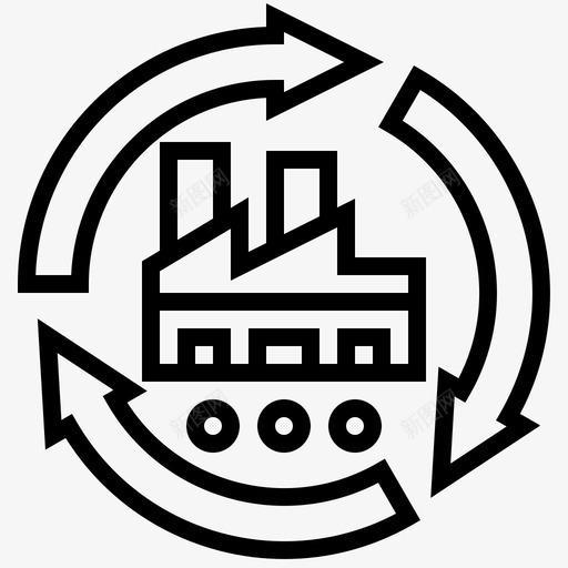 加工方法周期工业svg_新图网 https://ixintu.com 加工 方法 工业 周期 制造业 过程