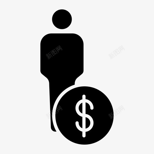 男人美元人svg_新图网 https://ixintu.com 男人 美元 人人