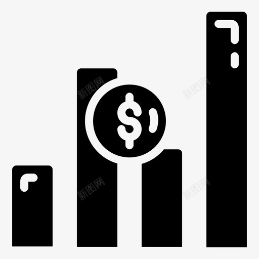 货币图形美元财务svg_新图网 https://ixintu.com 货币 图形 美元 财务 商业 金融 第卷 图示