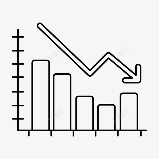 下降趋势图表下降svg_新图网 https://ixintu.com 下降 趋势 图表 数字 静态 财务 概要