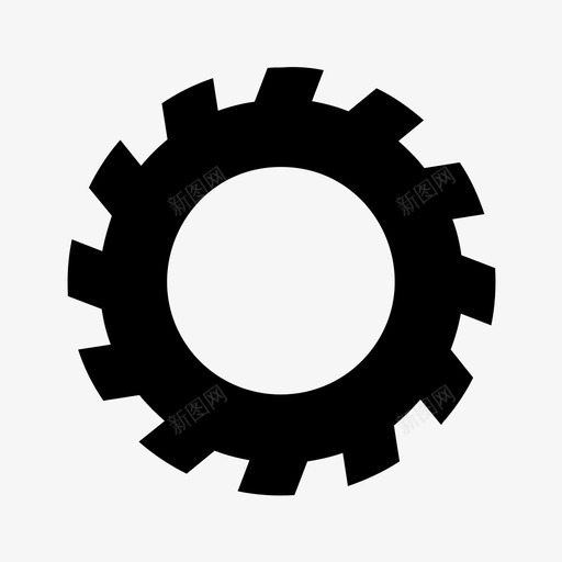 齿轮商业工程svg_新图网 https://ixintu.com 齿轮 商业 工程 工业 车轮