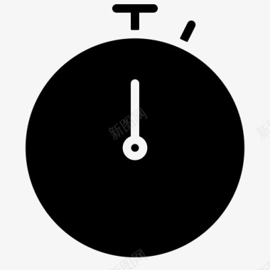 秒表生产力时间图标