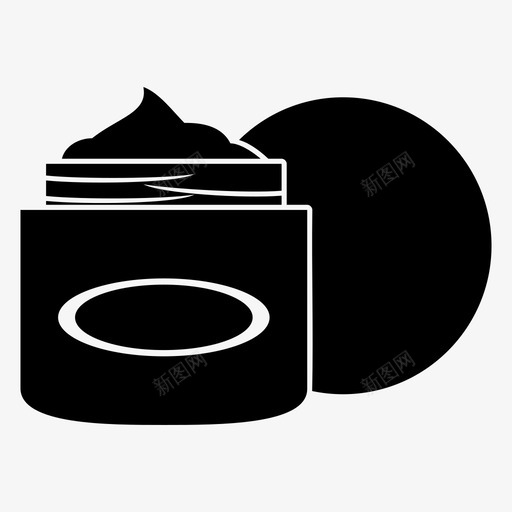 护肤品美容化妆品svg_新图网 https://ixintu.com 护肤品 美容 美容化妆 化妆品 面霜 乳液 浴盆