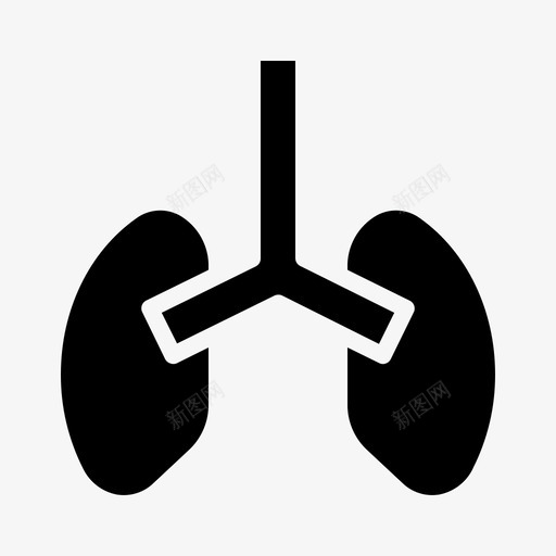 肺健康人类svg_新图网 https://ixintu.com 医学 健康 健康人 人类 器官 保健 雕文