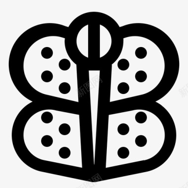 蝴蝶动物生态学图标