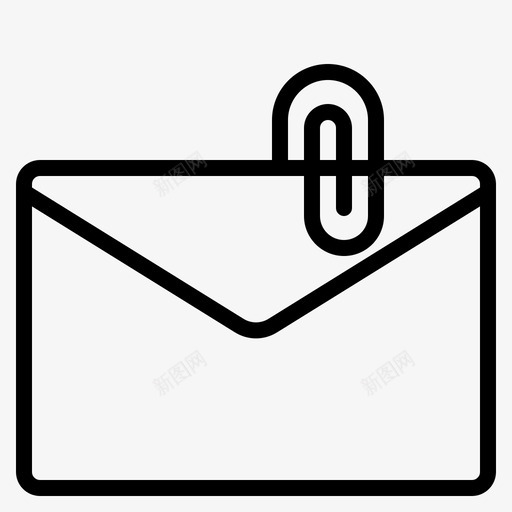 电子邮件档案信封svg_新图网 https://ixintu.com 信封 电子邮件 档案 信件 邮件
