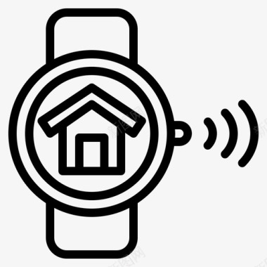 智能手表建筑家图标