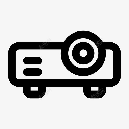 投影仪电子图像svg_新图网 https://ixintu.com 投影仪 电子 图像 图片 技术