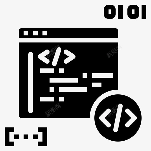 编辑编码编程svg_新图网 https://ixintu.com 编辑 编码 编程 源代码 编写 开发