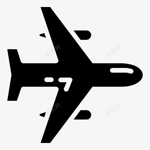 飞机流行的vol2字形svg_新图网 https://ixintu.com 飞机 流行 行的 字形
