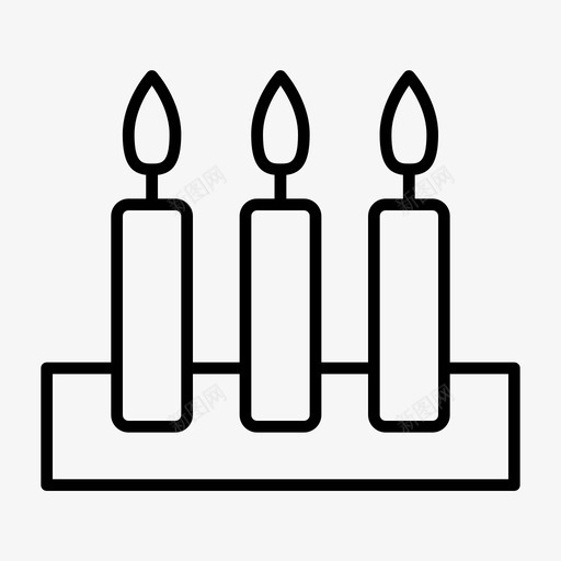 蜡烛灯照明svg_新图网 https://ixintu.com 蜡烛 照明 石蜡 家具 图标