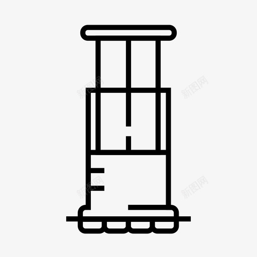 aeropressaeropress手动冲泡svg_新图网 https://ixintu.com 手动 冲泡