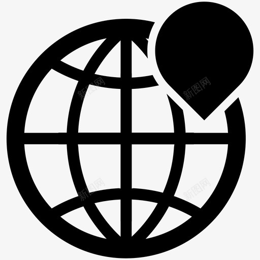 地理定位本地搜索引擎优化位置svg_新图网 https://ixintu.com 地理 定位 搜索引擎 优化 本地 位置 地图 商业 营销