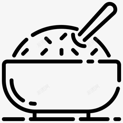 咖喱饭食品膳食svg_新图网 https://ixintu.com 咖喱 食品 饭食 膳食 饮料