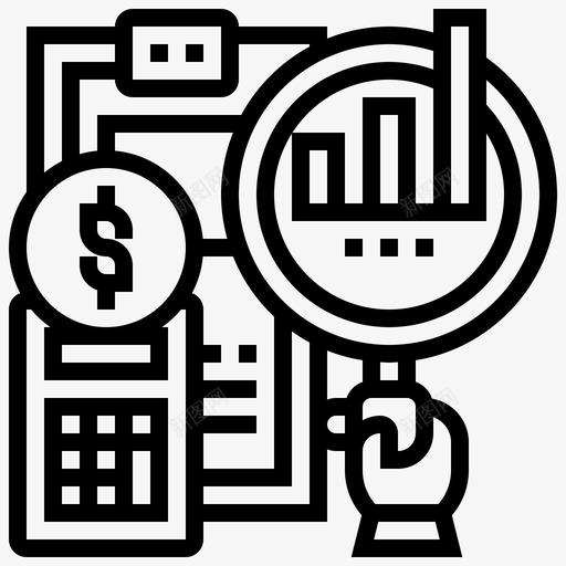 会计分析计算svg_新图网 https://ixintu.com 会计 分析 计算 财务报告 业务管理