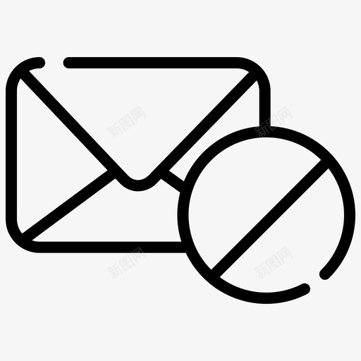 邮件块电子邮件电子邮件块svg_新图网 https://ixintu.com 电子邮件 邮件 样式