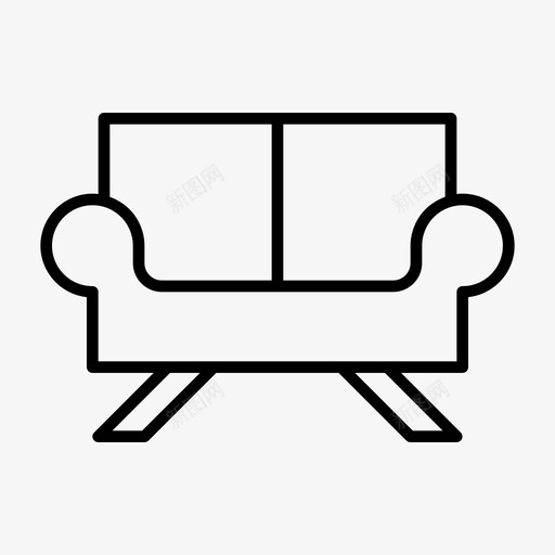 沙发座位坐svg_新图网 https://ixintu.com 沙发 座位 坐坐 家具
