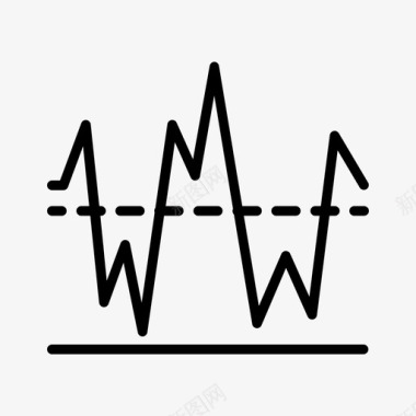 波动率图表财务图标