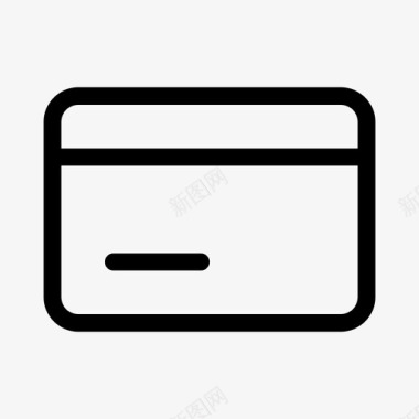 卡支付信用卡电子商务图标