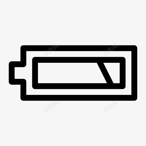 电池快没电了充电电源svg_新图网 https://ixintu.com 电池 快没 充电 电源 介质