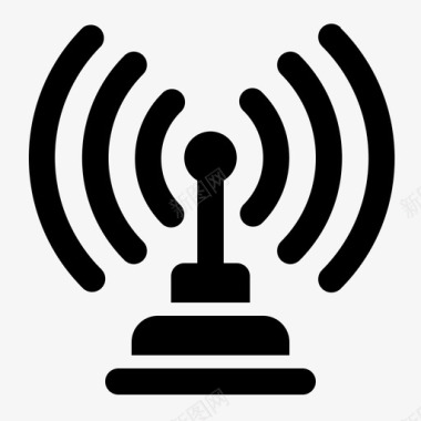 wifi区域wifi信号无线保真度图标