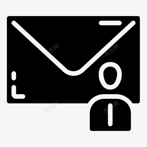 配置文件电子邮件信件消息svg_新图网 https://ixintu.com 电子邮件 配置文件 信件 消息 符号