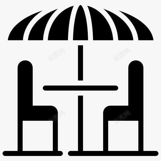 花园桌家具伞svg_新图网 https://ixintu.com 花园 园桌 家具 雕文