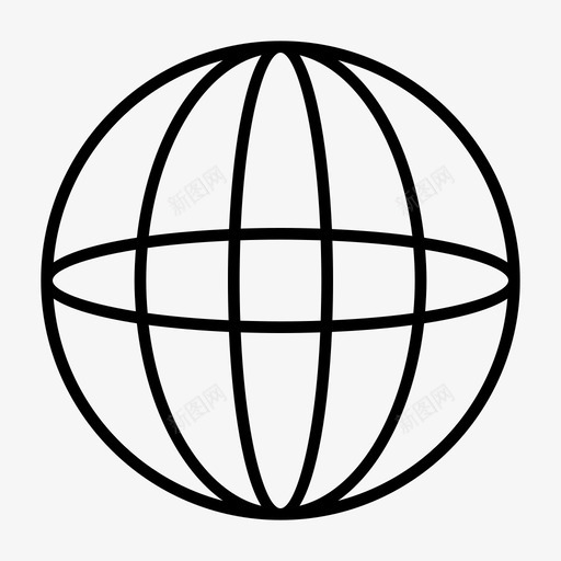 地球全球生活svg_新图网 https://ixintu.com 地球 全球 生活 世界 商业 图标 完成
