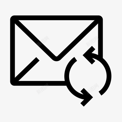 更新邮件电子邮件消息svg_新图网 https://ixintu.com 更新 邮件 电子邮件 消息 刷新