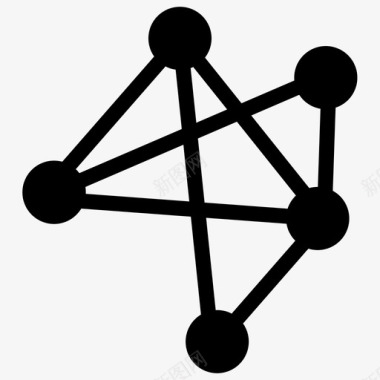 社区连接链接网络图标