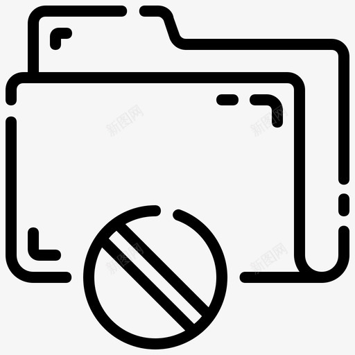 阻止文件夹文档文件svg_新图网 https://ixintu.com 文件夹 阻止 文档 文件 大纲