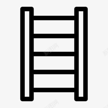 楼梯商务椅子图标