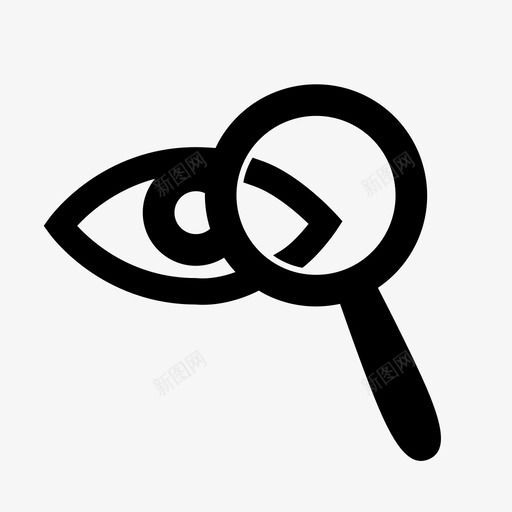 眼睛扫描侦探研究svg_新图网 https://ixintu.com 眼睛 扫描 侦探 研究