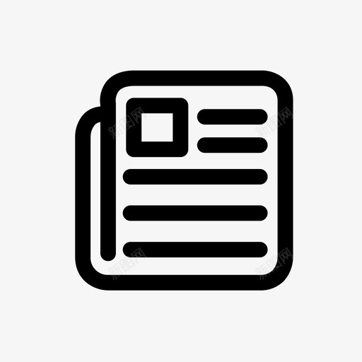 日记文章新闻svg_新图网 https://ixintu.com 日记 文章 新闻 报纸 台词