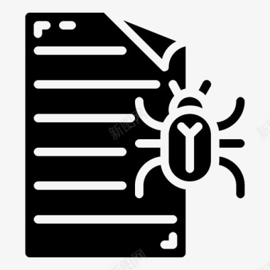 文档病毒bug文件图标