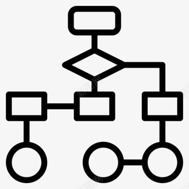 流程分析图表图标