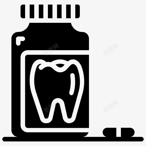 牙丸牙科口腔科svg_新图网 https://ixintu.com 牙科 牙丸 口腔科 护理 雕文
