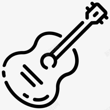 吉他教育学习图标