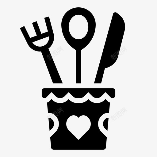 勺子叉子吃的食物svg_新图网 https://ixintu.com 勺子 叉子 食物 器具 生日 聚会 雕文