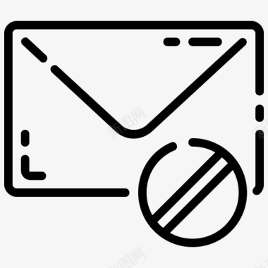阻止电子邮件取消发送图标