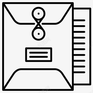 业务档案文件办公室图标
