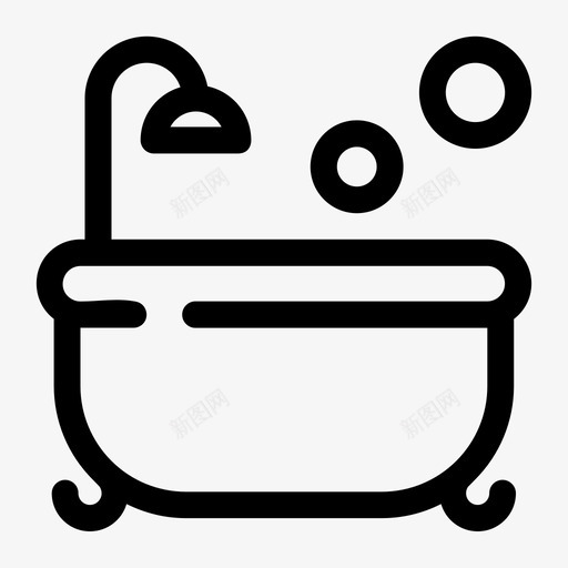 浴管婴儿儿童svg_新图网 https://ixintu.com 浴管 儿童 婴儿 新生儿