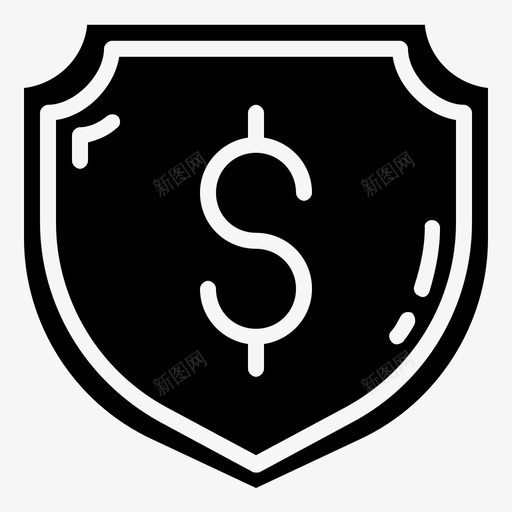 金钱保护银行安全svg_新图网 https://ixintu.com 金钱 保护 银行 安全 保护金 盾牌 金融和 融和 铭文