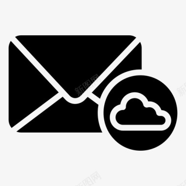 云消息电子邮件电子邮件图示符图标