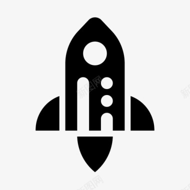 火箭助推器宇宙飞船图标