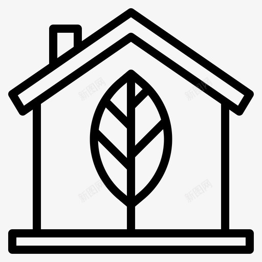 生态建筑家svg_新图网 https://ixintu.com 生态 建筑家 房子 智能 智能家居