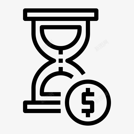 时间就是金钱时间效率时间投资svg_新图网 https://ixintu.com 时间 就是 金钱 效率 投资 储蓄 工作 财务