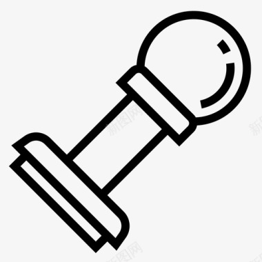 邮票徽章标签图标